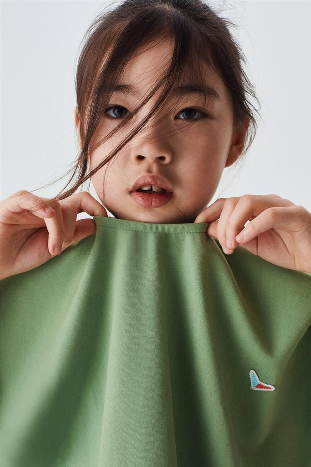 Swatsky Kız Çocuk Yeşil Elbise