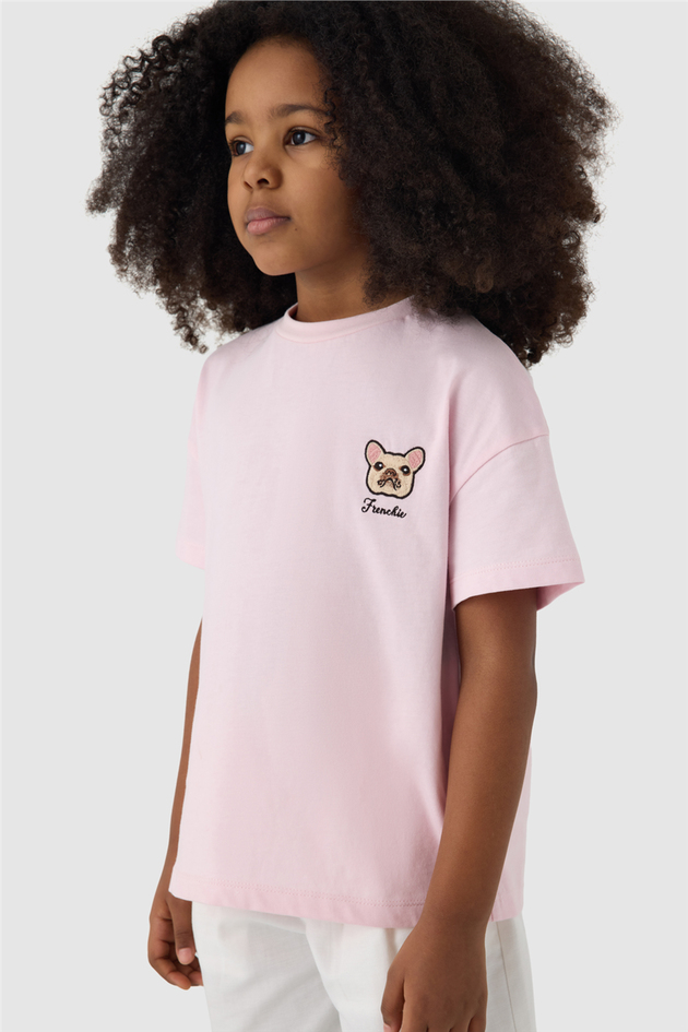 Tyess Ayşe Kıran Special Collection Girl Pink TshirtTyess Ayşe Kıran Special Collection Girl Pink Tshirt