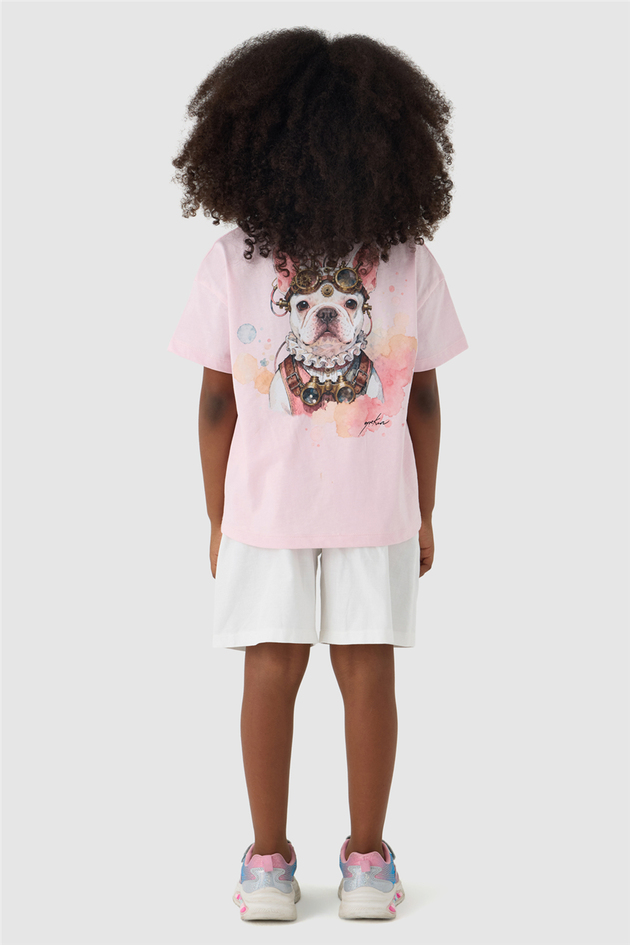 Tyess Ayşe Kıran Special Collection Girl Pink TshirtTyess Ayşe Kıran Special Collection Girl Pink Tshirt