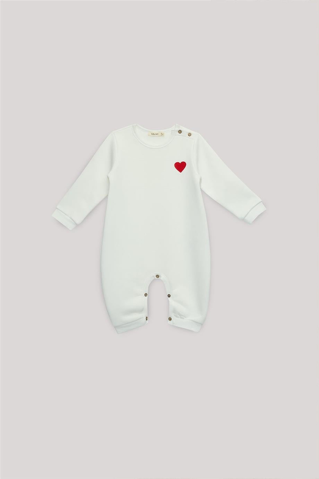 Tyess Basic Baby Girl Patterned Overall