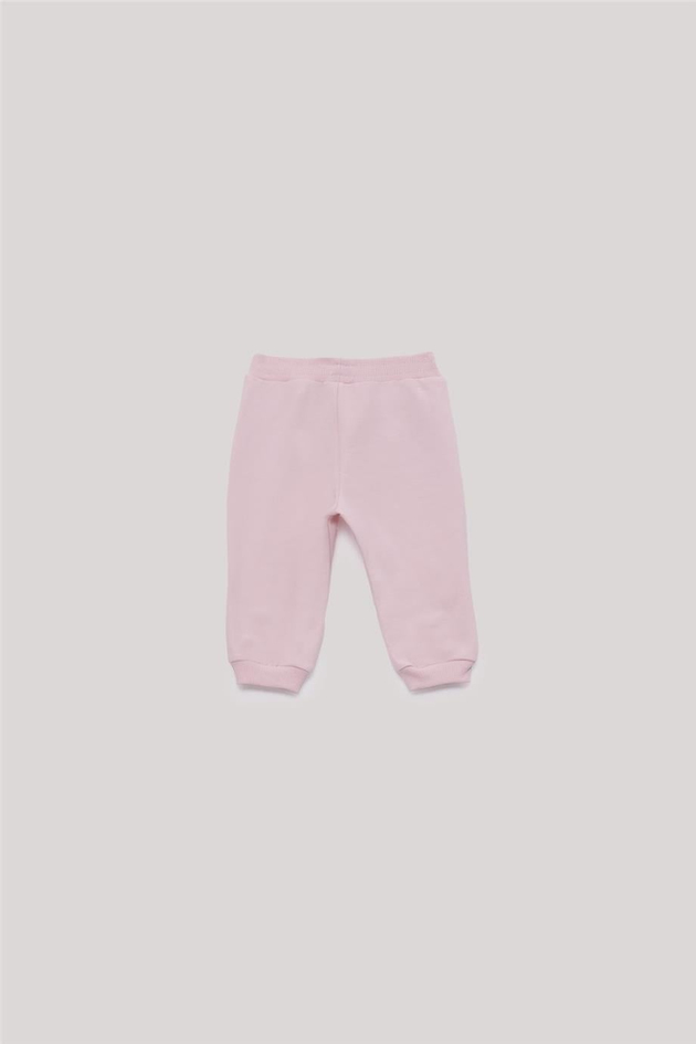 Tyess Basic Kız Bebek Pembe Eşofman Altı