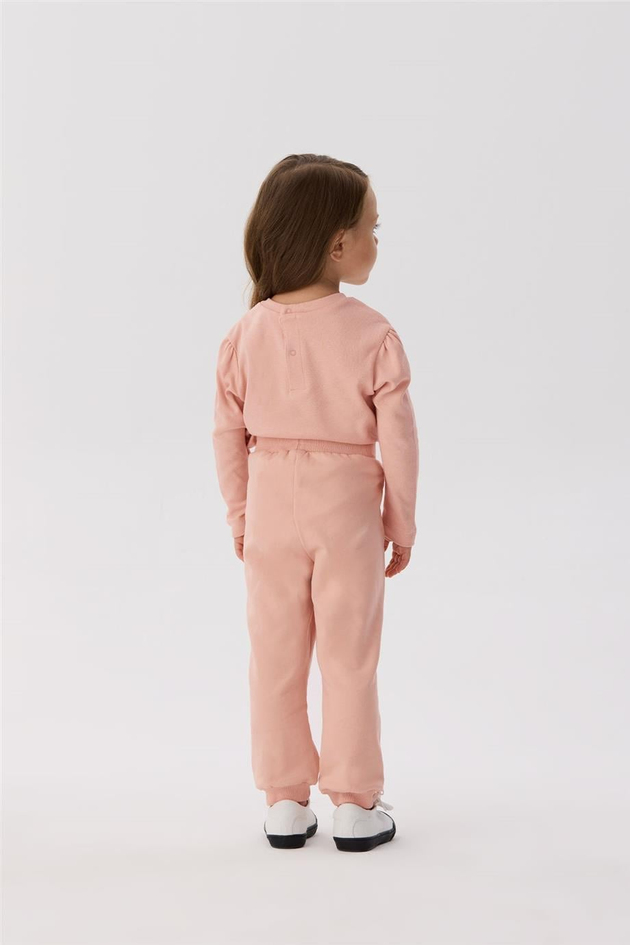 Tyess Basic Kız Bebek Somon Eşofman Altı
