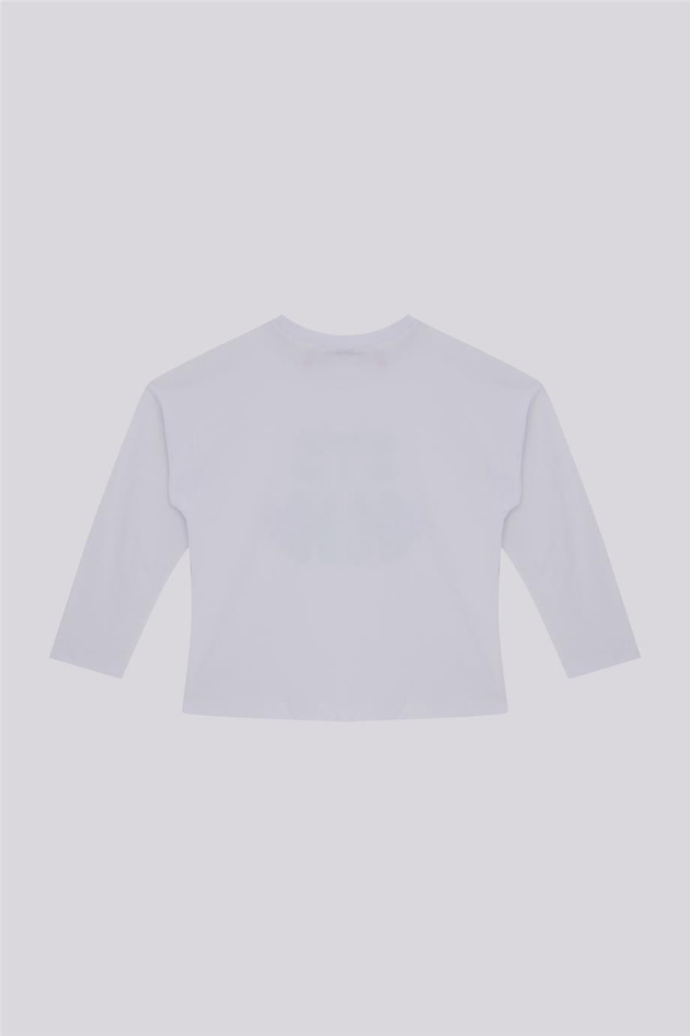 Tyess Basic Kız Çocuk Beyaz TshirtTyess Basic Kız Çocuk Beyaz Tshirt