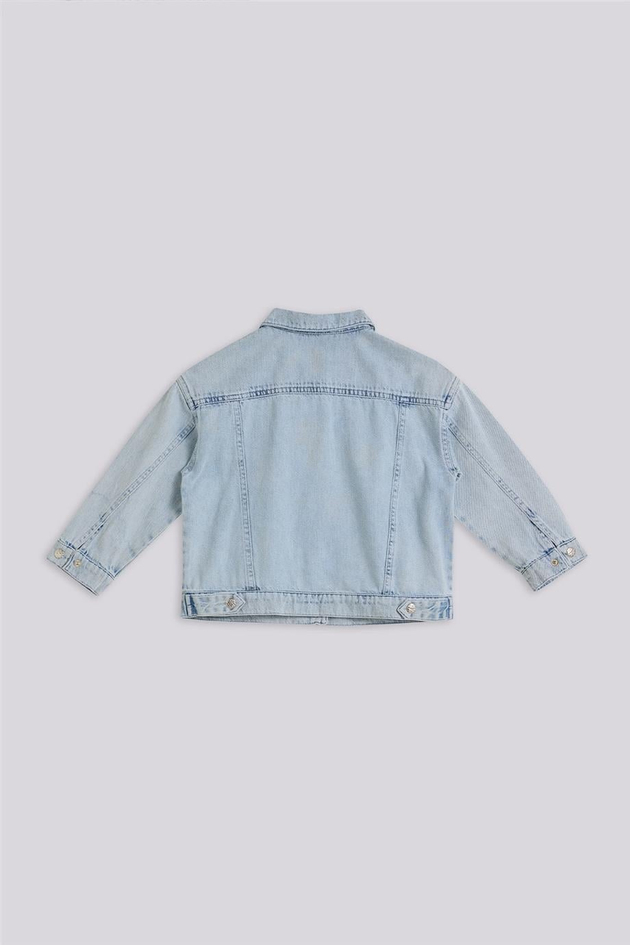 Tyess Basic Kız Çocuk Denim CeketTyess Basic Kız Çocuk Denim Ceket