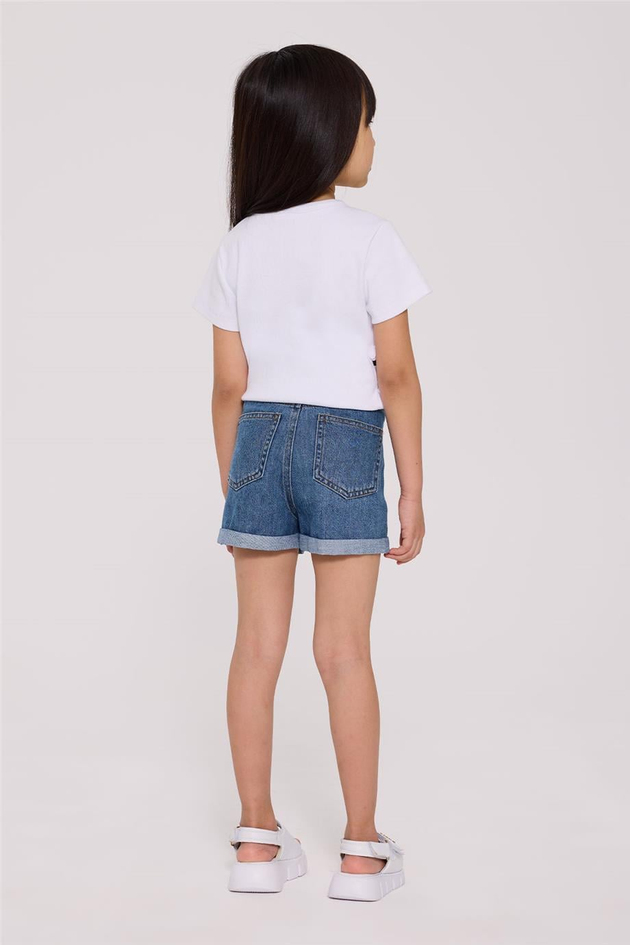 Tyess Basic Girl Denim ShortsTyess Basic Girl Denim Shorts