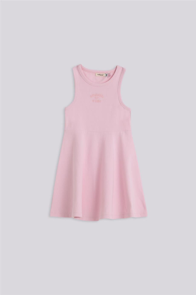Tyess Basic Girl Pink DressTyess Basic Girl Pink Dress
