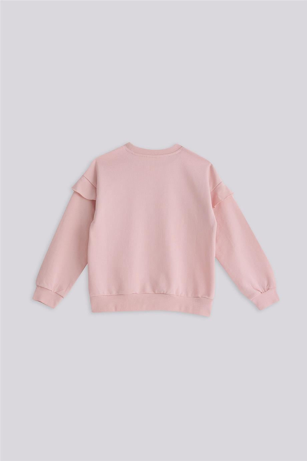 Tyess Basic Girl Pink SweatshirtTyess Basic Girl Pink Sweatshirt