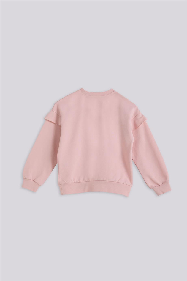 Tyess Basic Girl Pink SweatshirtTyess Basic Girl Pink Sweatshirt