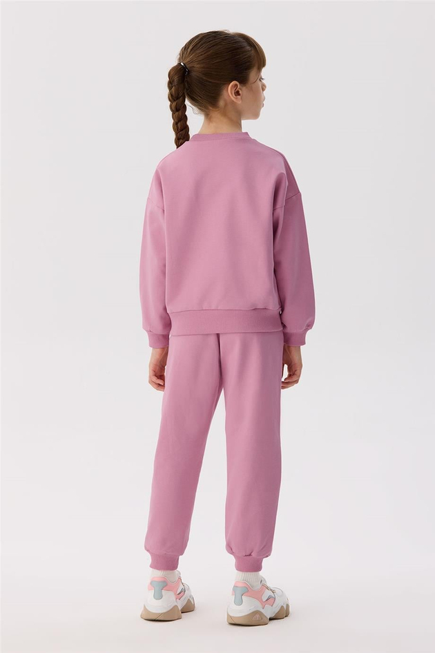 Tyess Basic Kız Çocuk Pembe Takım