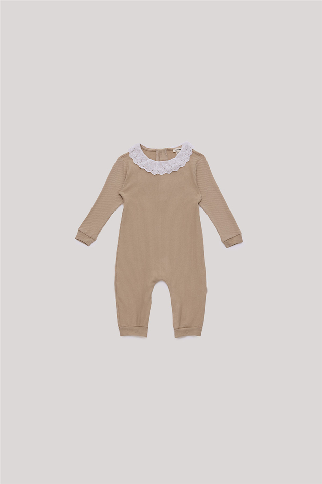 Tyess BSC Baby Girl Ecru-Beige SetTyess BSC Baby Girl Ecru-Beige Set