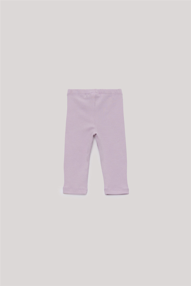 Tyess BSC Baby Girl Ecru-Lilac Tights SuitTyess BSC Baby Girl Ecru-Lilac Tights Suit