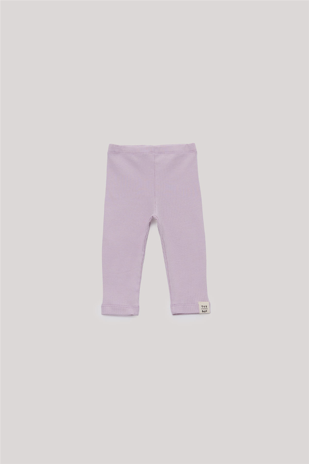 Tyess BSC Baby Girl Ecru-Lilac Tights SuitTyess BSC Baby Girl Ecru-Lilac Tights Suit
