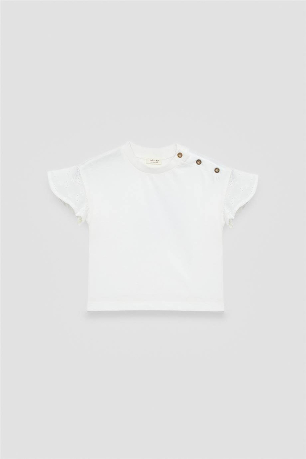 Tyess BSC Kız Bebek Ekru TshirtTyess BSC Kız Bebek Ekru Tshirt