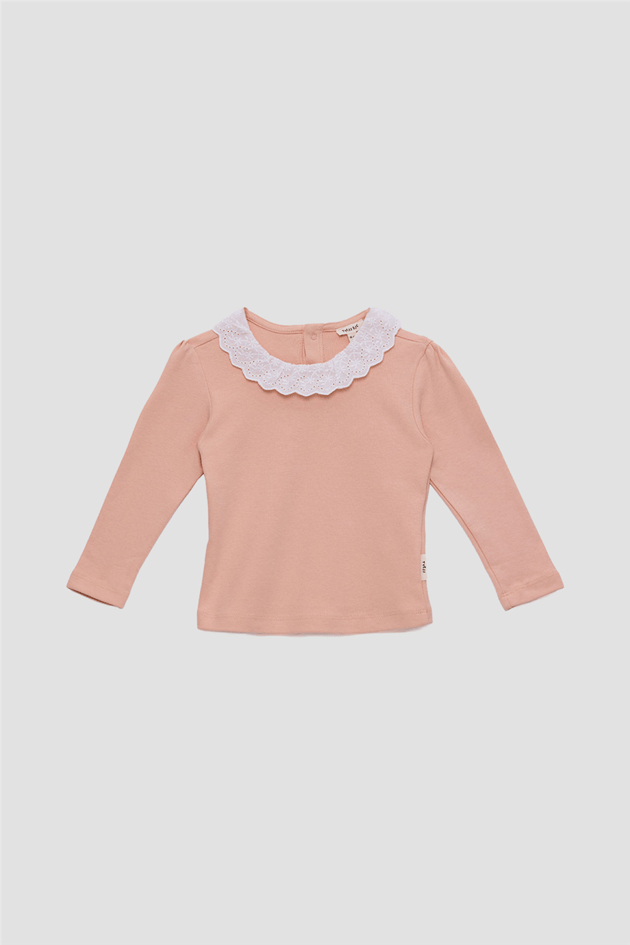 Tyess BSC Baby Girl Grey-Salmon Tshirt Shorts SuitTyess BSC Baby Girl Grey-Salmon Tshirt Shorts Suit