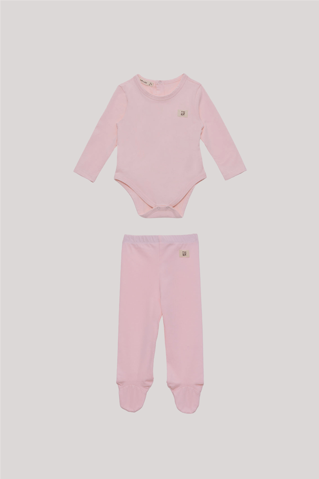 Tyess BSC Baby Girl Pink-Salmon Set Tyess BSC Baby Girl Pink-Salmon Set 