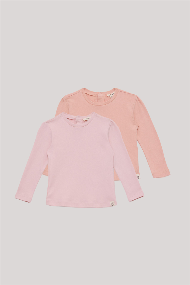 Tyess BSC Baby Girl Pink-Salmon Tshirt Tyess BSC Baby Girl Pink-Salmon Tshirt 