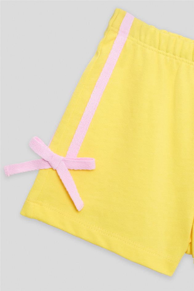 Tyess BSC Baby Girl Yellow Shorts SuitTyess BSC Baby Girl Yellow Shorts Suit