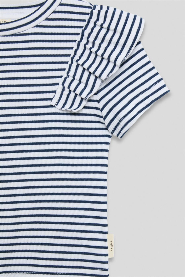  Girl Striped Tshirt  Girl Striped Tshirt 