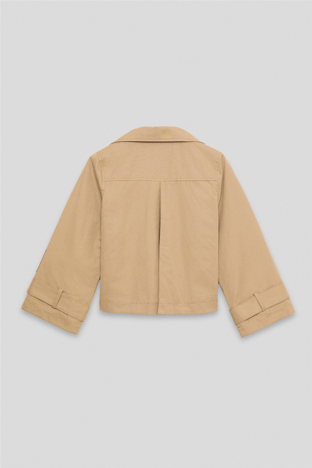 Tyess Kız Çocuk Bej TrenchTyess Kız Çocuk Bej Trench