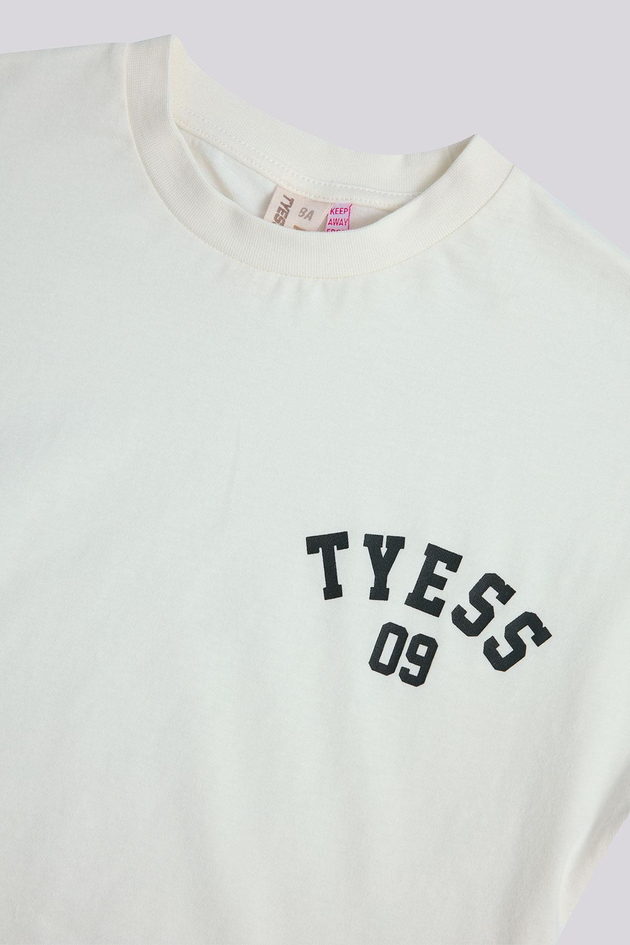 Tyess Kız Çocuk Bej TshirtTyess Kız Çocuk Bej Tshirt