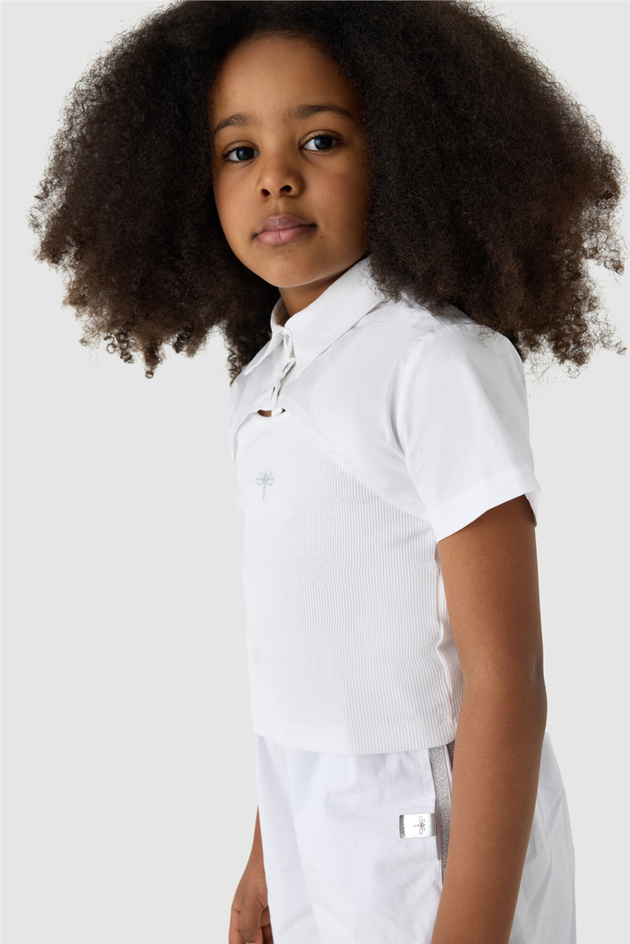 Tyess Girl White BlouseTyess Girl White Blouse