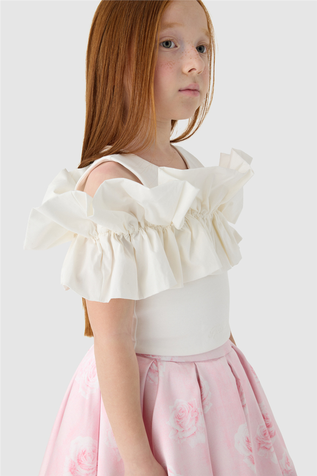 Tyess Girl White BlouseTyess Girl White Blouse
