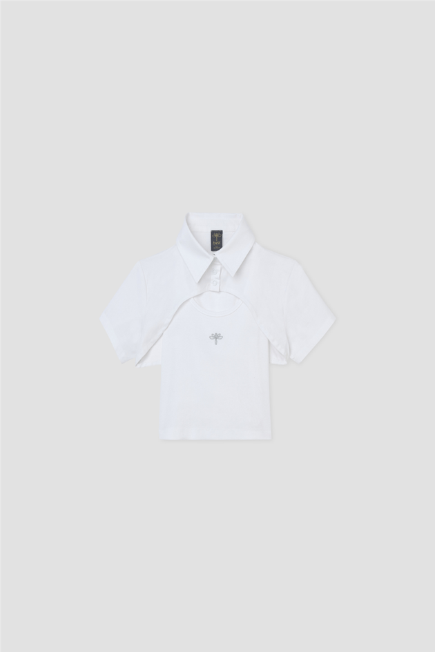 Tyess Girl White BlouseTyess Girl White Blouse