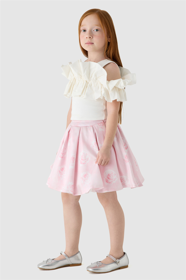 Tyess Girl White BlouseTyess Girl White Blouse