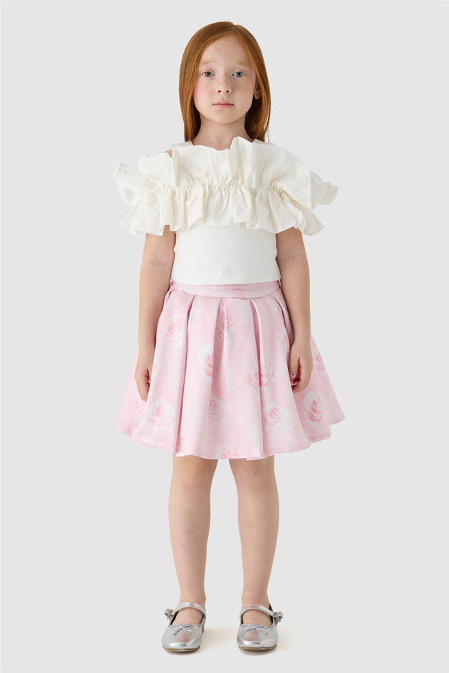 Tyess Girl White BlouseTyess Girl White Blouse