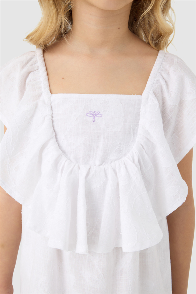 Tyess Girl White DressTyess Girl White Dress
