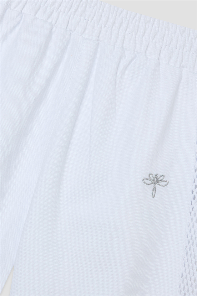 Tyess Girl White Tracksuit BottomTyess Girl White Tracksuit Bottom