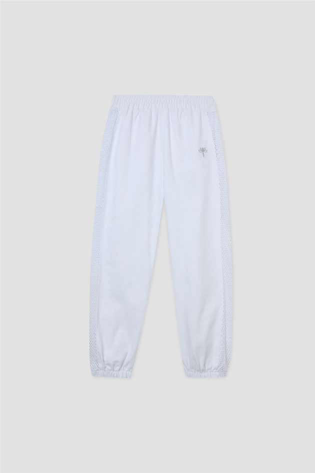 Tyess Girl White Tracksuit BottomTyess Girl White Tracksuit Bottom