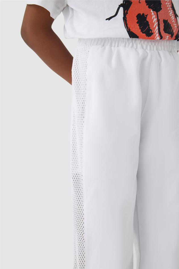 Tyess Girl White Tracksuit BottomTyess Girl White Tracksuit Bottom