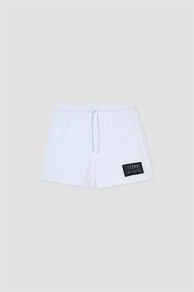 Tyess Girl White ShortsTyess Girl White Shorts