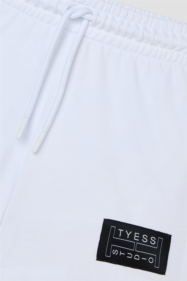 Tyess Girl White ShortsTyess Girl White Shorts