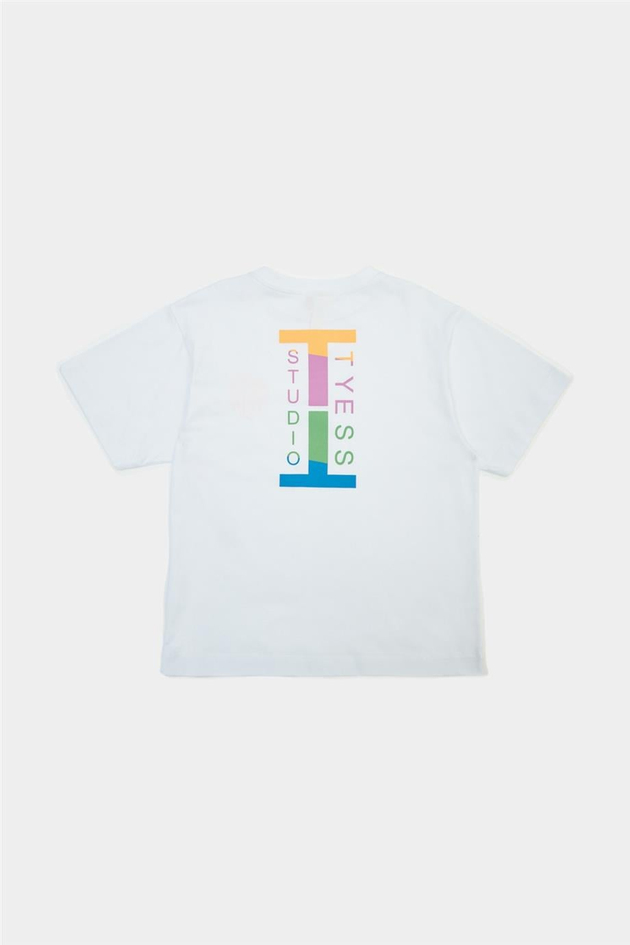 Tyess Kız Çocuk Beyaz Tshirt