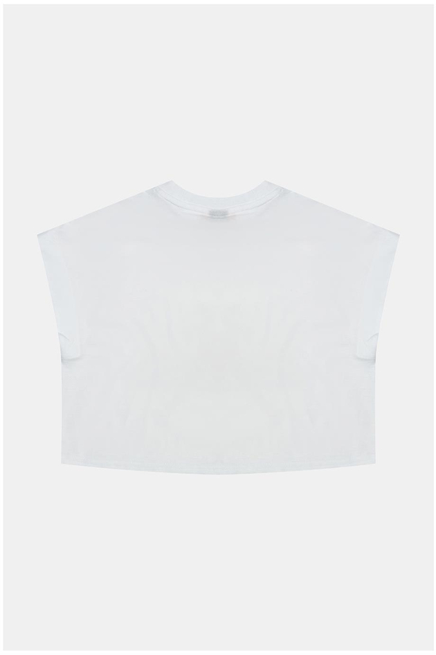 Tyess Kız Çocuk Beyaz Tshirt