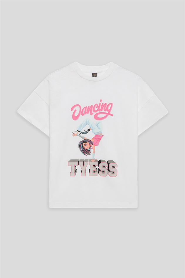 Tyess Girl White TshirtTyess Girl White Tshirt