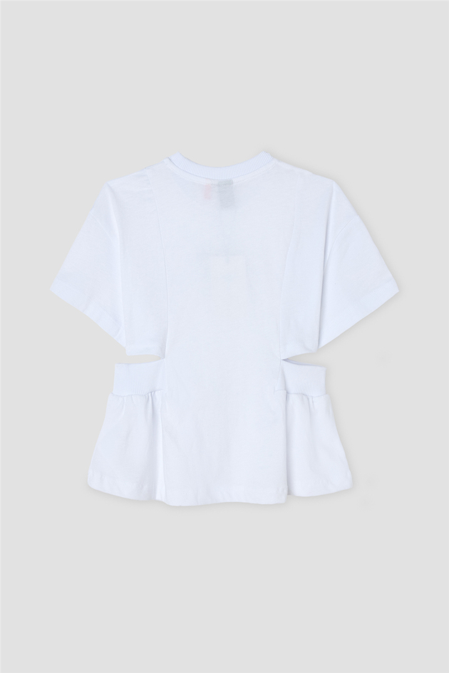 Tyess Kız Çocuk Beyaz TshirtTyess Kız Çocuk Beyaz Tshirt