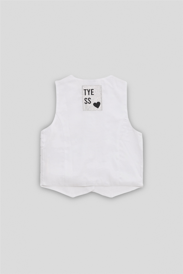 Tyess Girl Grey VestTyess Girl Grey Vest