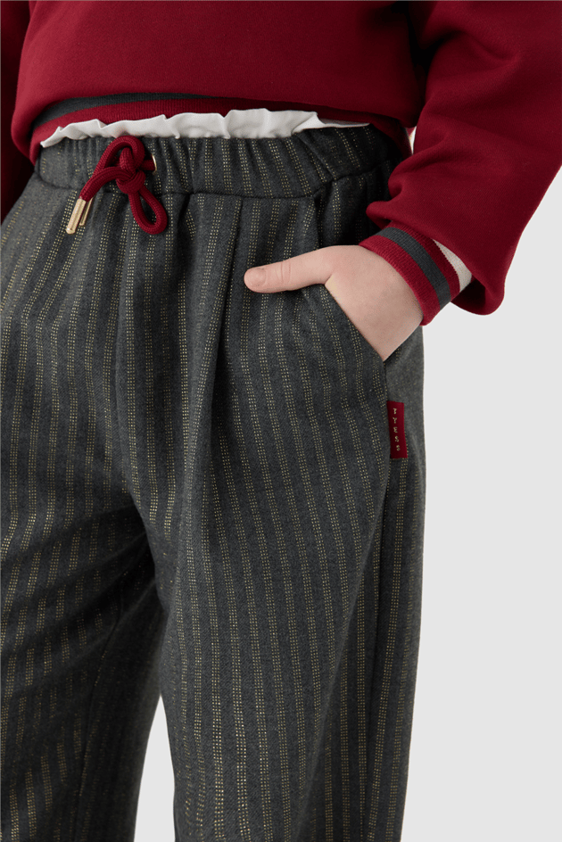 Tyess Kız Çocuk Çizgili PantolonTyess Kız Çocuk Çizgili Pantolon
