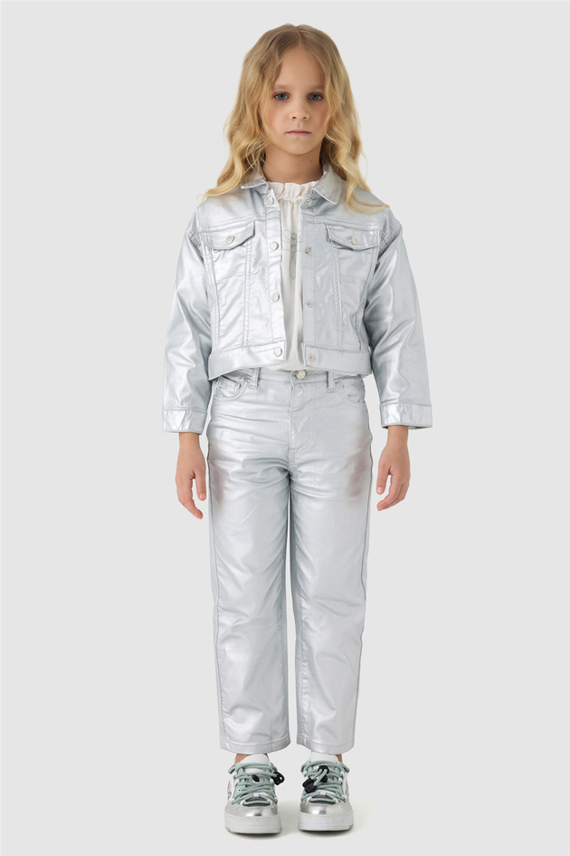 Tyess Kız Çocuk Denim CeketTyess Kız Çocuk Denim Ceket
