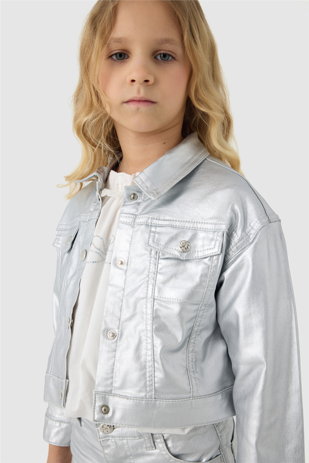 Tyess Kız Çocuk Denim CeketTyess Kız Çocuk Denim Ceket