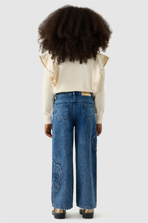 Tyess Kız Çocuk Denim PantolonTyess Kız Çocuk Denim Pantolon