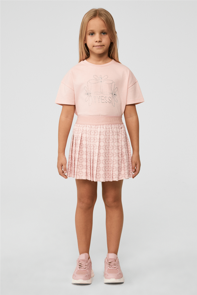 Tyess Girl Patterned SkirtTyess Girl Patterned Skirt