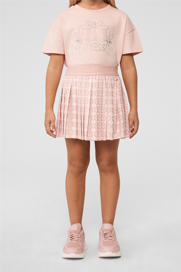 Tyess Girl Patterned SkirtTyess Girl Patterned Skirt