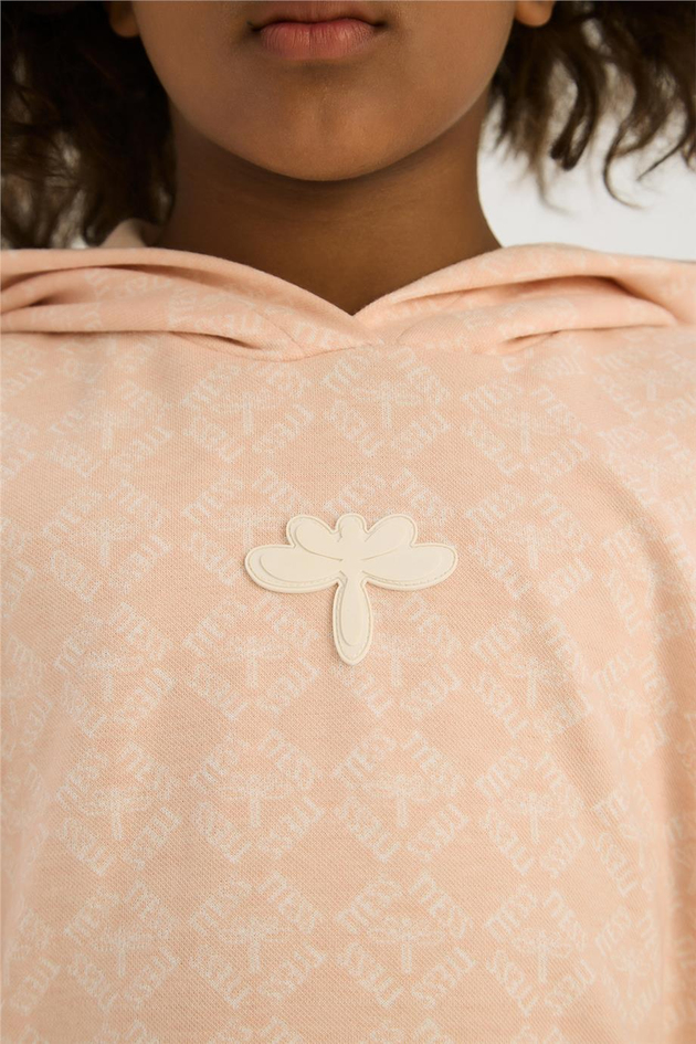 Tyess Girl Patterned SweatshirtTyess Girl Patterned Sweatshirt