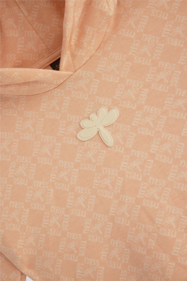Tyess Girl Patterned SweatshirtTyess Girl Patterned Sweatshirt