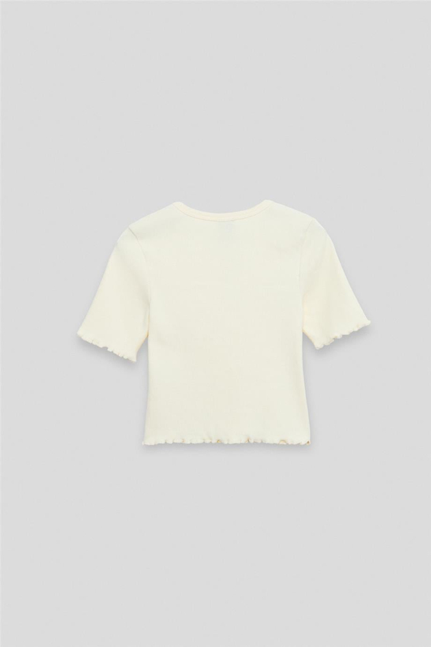 Tyess Kız Çocuk Ekru TshirtTyess Kız Çocuk Ekru Tshirt