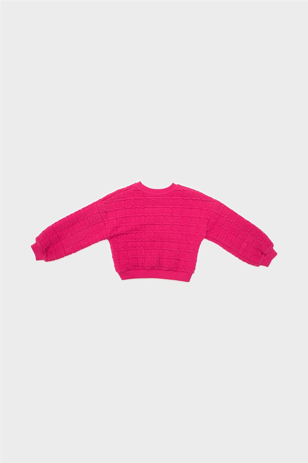 Tyess Kız Çocuk Fuşya Sweatshirt